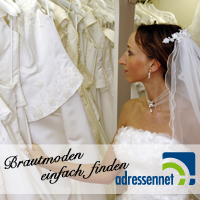 Brautmoden bei Adressennet finden